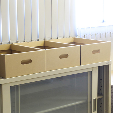 【A3サイズ対応】ダンボール製コンテナボックス-7