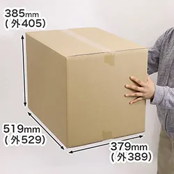 引越しにも向く底面B3サイズのみかん箱型ダンボール | 3才サイズ