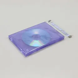 簡単封緘OPP袋。テープ付透明封筒(DVDサイズ)
