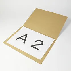 【A2】ダンボールシートで挟んで発送。宅配120サイズ対応の折れ線入り梱包シート(板ダンボール)