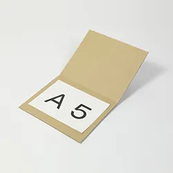 【A5】ダンボールシートで挟んで発送。メール便・60サイズ対応の折れ線入り梱包シート(板ダンボール)