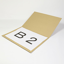 【宅配140サイズ】ペッタンコダンボール(B2)