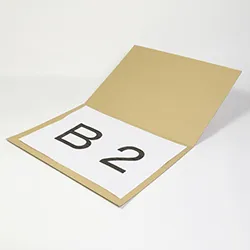 【B2】ダンボールシートで挟んで発送。宅配140サイズ対応の折れ線入り梱包シート(板ダンボール)