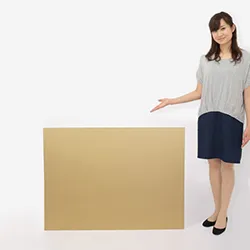 【板紙M判/茶】ダンボールシート(板ダンボール)箱の底板や文化祭の飾りとしておすすめ