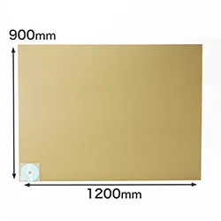 【120cm×90cm】W/F(8mm厚)|両面茶色のダンボール板|クラフト工作・緩衝材・養生用