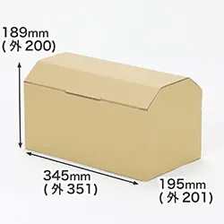 イベント・販促グッズ|工作・ワークショップ向け|茶色の宝箱型