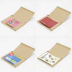 メルカリで本を発送するならこの箱で決まり!文庫本や新書からA4判まで様々なサイズの本がぴったりはまって緩衝材いらず
