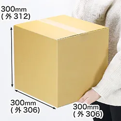 サイコロ型の段ボール箱|通販商品の発送箱、お引っ越しの梱包箱におすすめ|立方体・正方形