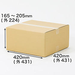 ホイール梱包用ダンボール箱(14インチ)