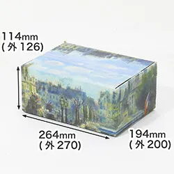 ピエール=オーギュスト・ルノワール|ポン・ヌフ|印象派|デザイン入り段ボール箱