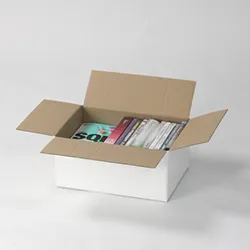 超安い。みかん箱型白色段ボール箱(宅急便80cm梱包対応)