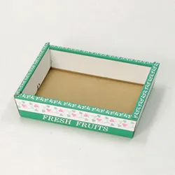 可愛らしい小花模様のギフトボックス|フルーツBOX(VC)