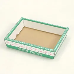 可愛らしい小花模様のギフトボックス|フルーツBOX(VB)
