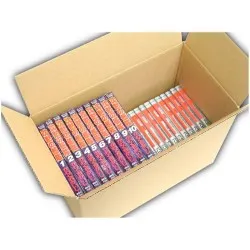 青年向けマンガ(B6サイズ)が40冊入る、梱包・発送用の段ボール箱|VillageBox・ヴィレッジボックス