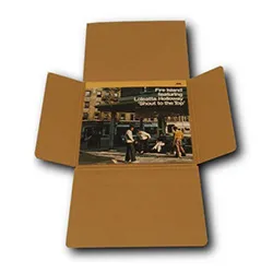 12インチレコードが約15枚入る|深さ調整可能|VillageBox・ヴィレッジボックス