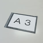 宅配便対応ビニール袋(グレー)450×350-1