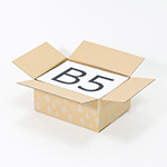 【広告入】宅配60 北欧柄デザインダンボール箱 (グレー)-2