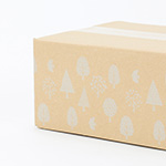 【広告入】宅配60 北欧柄デザインダンボール箱 (グレー)-6