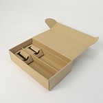 ワイン用のギフトボックスに最適!瓶を収めやすいボトル2本専用箱