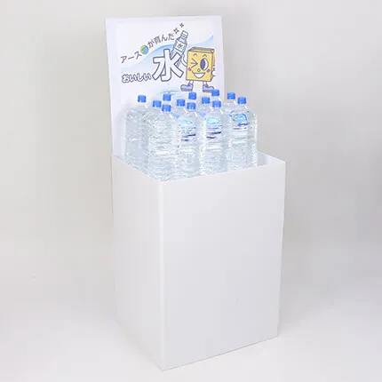 販促什器・展示台の製作事例:簡易ディスプレイ台