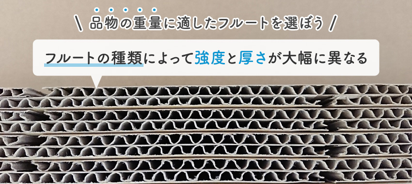 【ダンボールの選び方(2)】荷物の重さ